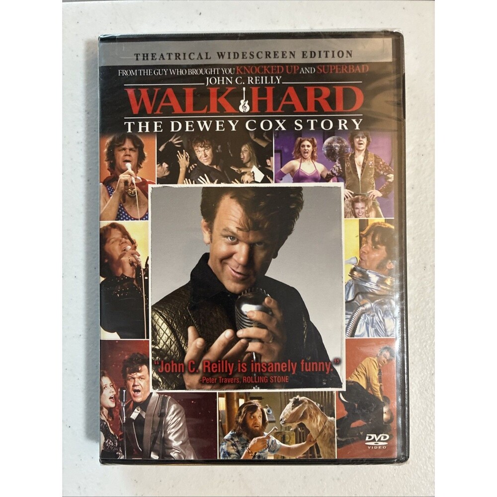 Walk Hard: The Dewey Cox Story DVD 2008 Theatrical Version New Factory Sealed